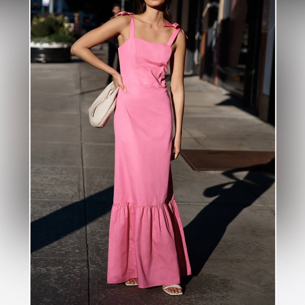 Racine Dress - Hot Pink